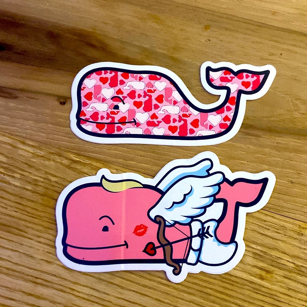 Vineyard Vines Valentines stickers